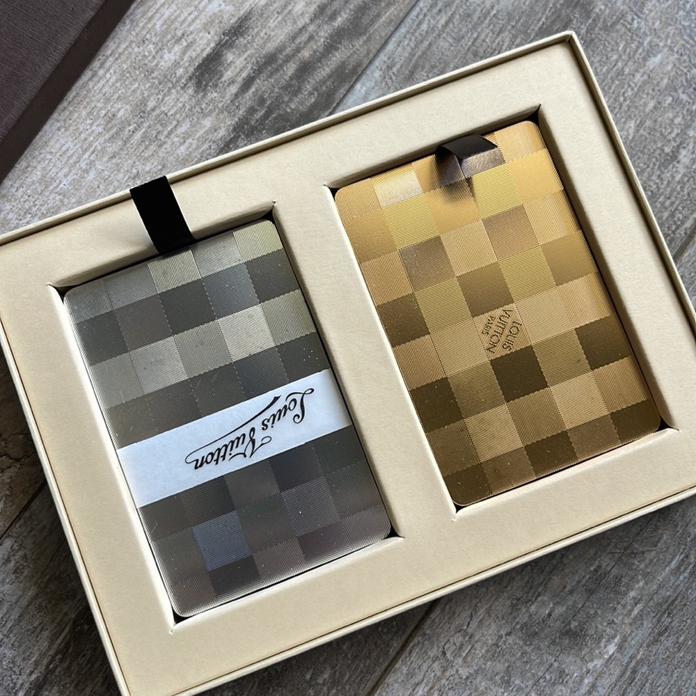 Louis Vuitton VIP playing cards two decks